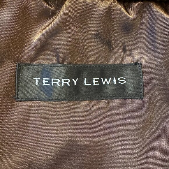 NWT - TERRY LEWIS Brown Faux Fur Turtleneck Poncho – OS - Picture 6 of 8